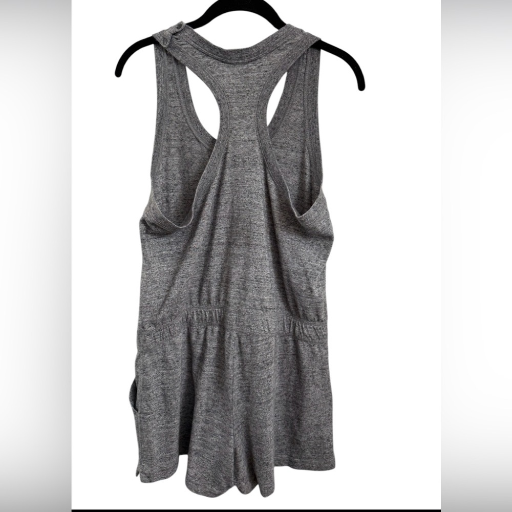 Nike Sportswear Gray Gym Vintage Romper Jumpsuit Sz(M) - Picture 3 of 4